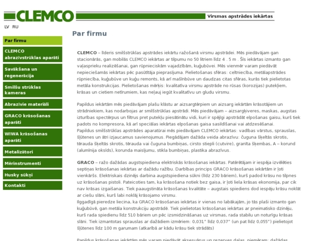 Clemco Baltic Latvijas filiāle, SIA